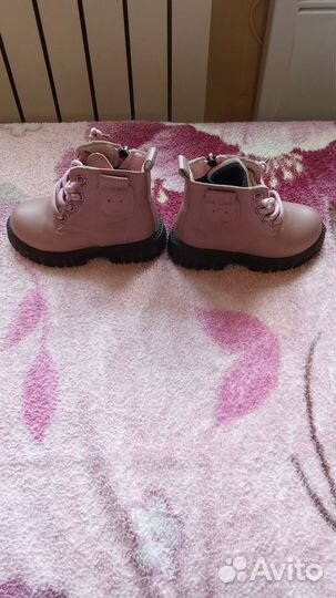 Ботинки для девочки демисезонные 25