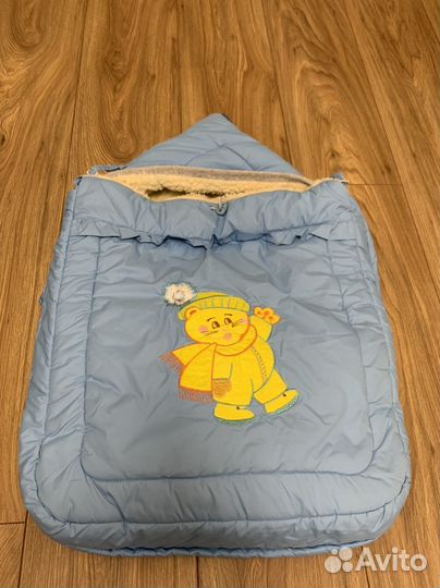 Конверт на выписку для мальчика зима