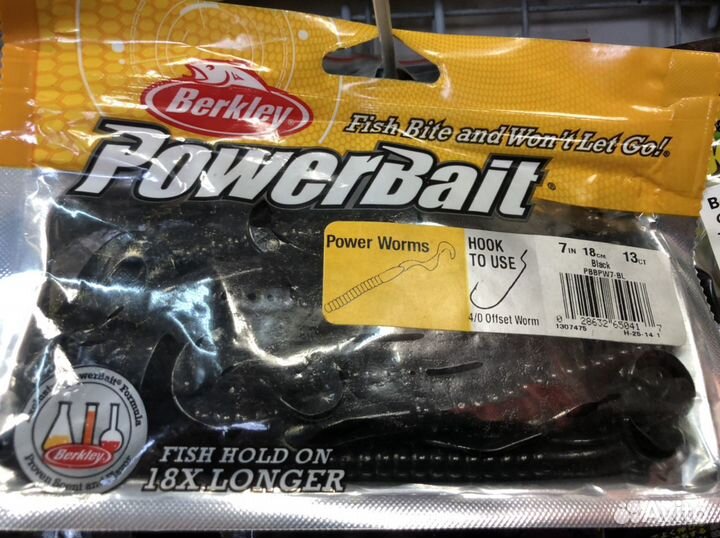 Силиконовые черви Berkley