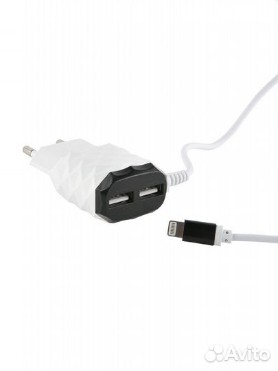 Зарядное устройство Red Line Apple Lightning 2.1a