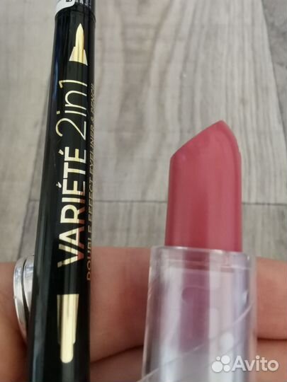 Косметика помада Белорусь+Подводка 2 в 1 (Польша)