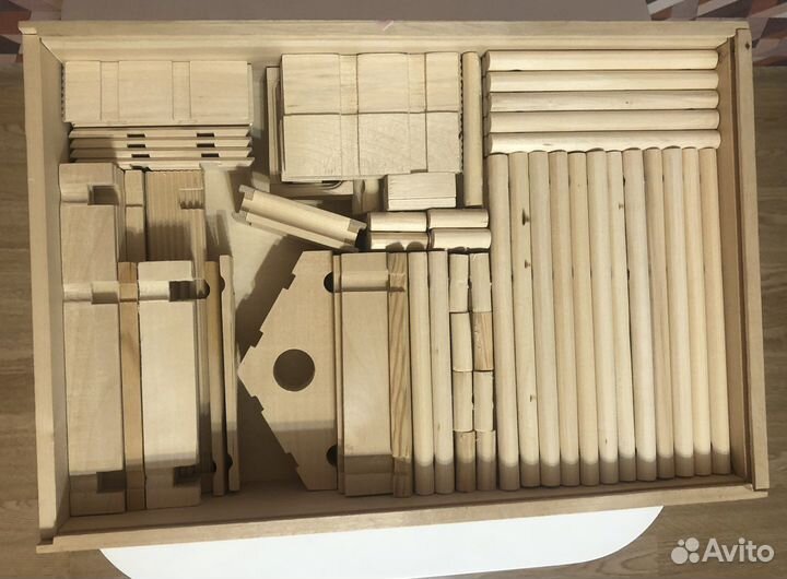 Игрушка деревянная, конструктор «Волшебный домик»