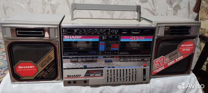 Магнитола sharp gf 800, 939