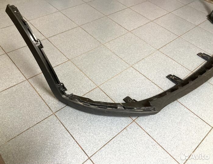 Спойлер переднего бампера Kia Sportage 2018-2021