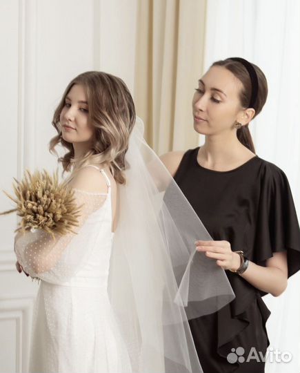 Прически. Макияж. Повязывание платка. Свадебный