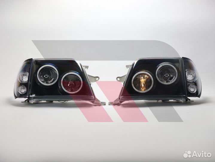 Фары Toyota Land Cruiser Prado 95 LED Темные