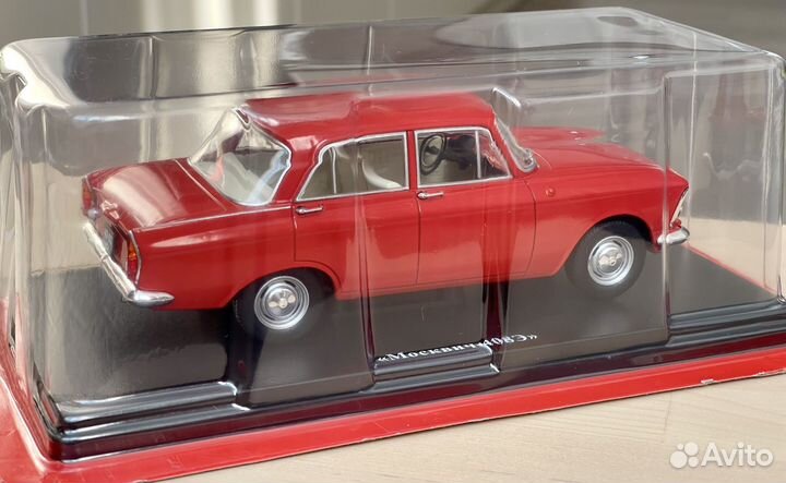 Москвич-408Э модель авто 1 24 Ашет