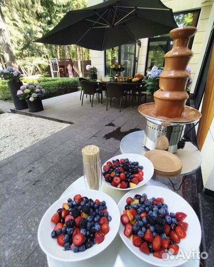 Шоколадный фонтан аренда