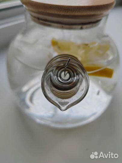 Заварочный чайник стеклянный жаропрочный