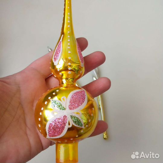 Навершие для ёлки пика шпиль верхушка насадка СССР