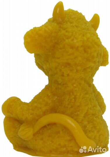 Силиконовая форма для свечей Бычок 7 (0723)