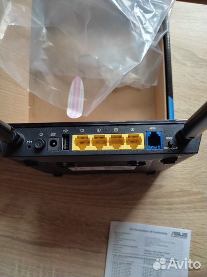 Adsl Wif iмодем- роутер asus