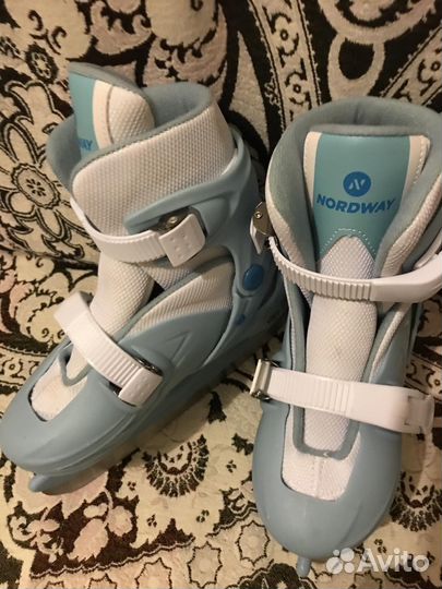 Коньки фигурные детские nordway 30-33 размер