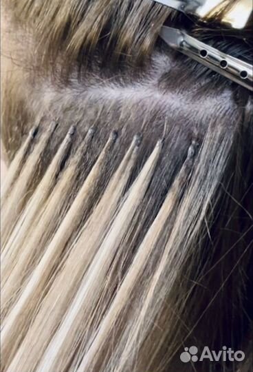 Модель на наращивание биопротеиновых волос