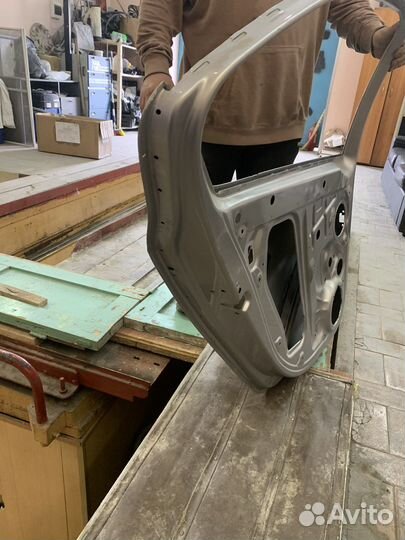 Дверь задняя левая skoda octavia a7