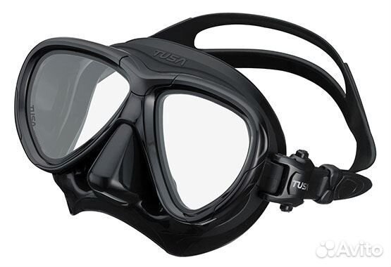 Маска для снорклинга с двумя линзами Intega Black