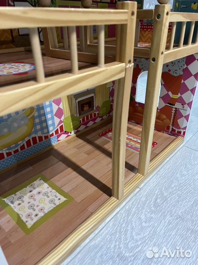 Домик деревянный для кукол