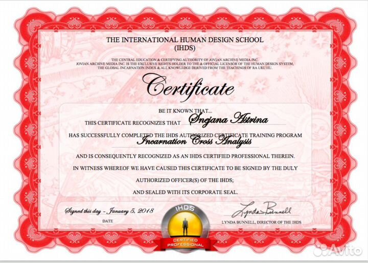 Аналитик Дизайна Человека