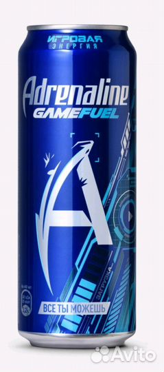 Энергетический напиток Adrenaline Game Fuel
