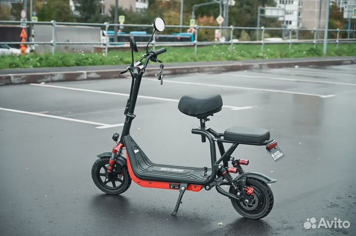 Электроскутер White Siberia mini light