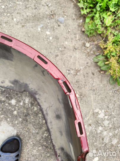 Бампер задний volkswagen polo 2015 до рестайлинг