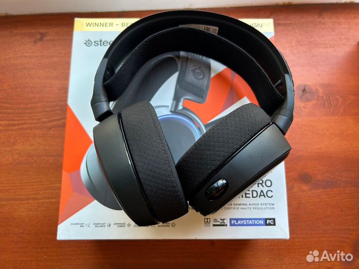 Steelseries Arctis pro +gamedac новые наушники