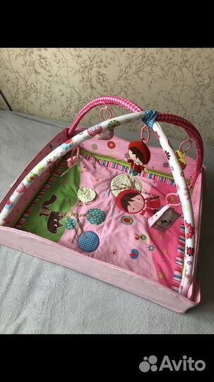 Развивающий коврик с бортиками