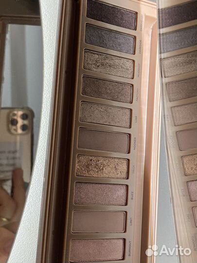 Палитра теней, румяна