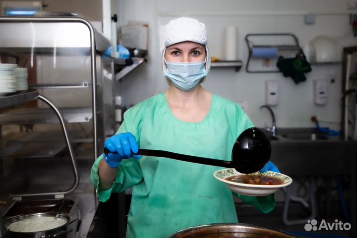 Повар в корпоративную столовую