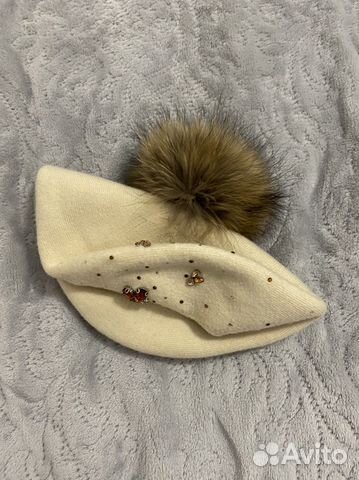 Берет зимний к шубе