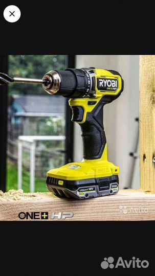 Ryobi.Бесщеточная ударная дрель-тушка