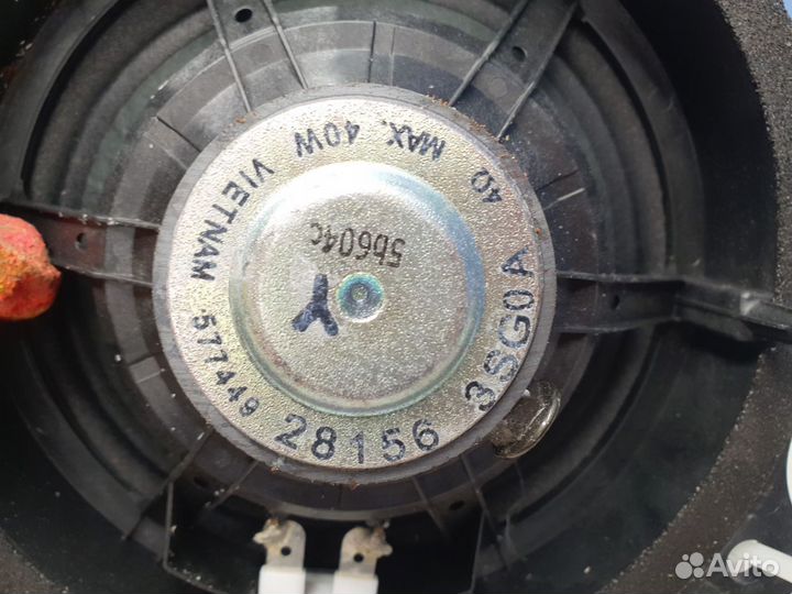 Динамик двери Renault Sandero 2014