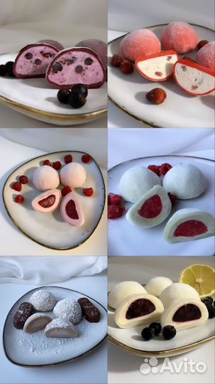 Японский десерт моти