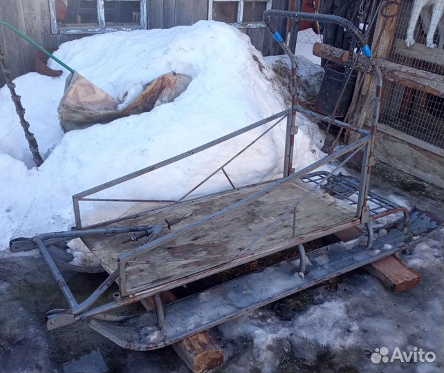 Сани для снегохода бу