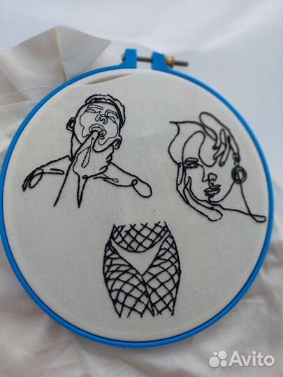 Ручная вышивка на одежде