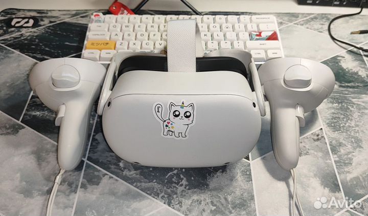 Vr шлем Oculus Quest 2 + кабель для пк