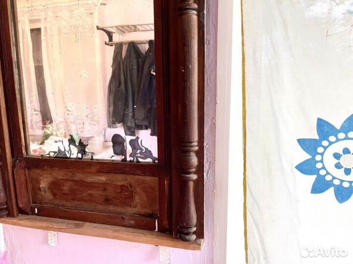 Зеркало старинное в раме
