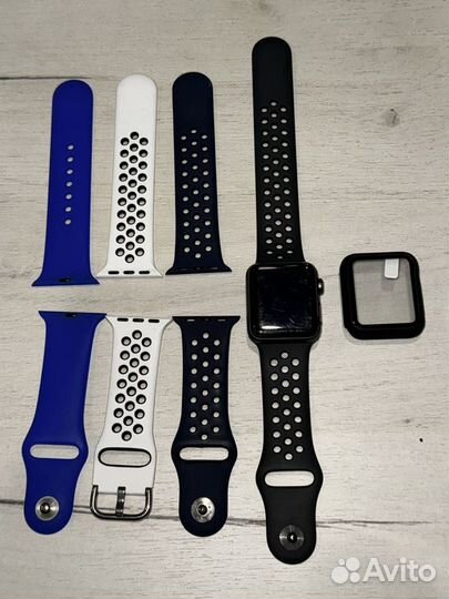 Часы apple watch 3 38 mm nike