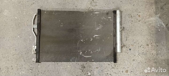 Радиатор кондиционера и двигателя Шевроле - авео