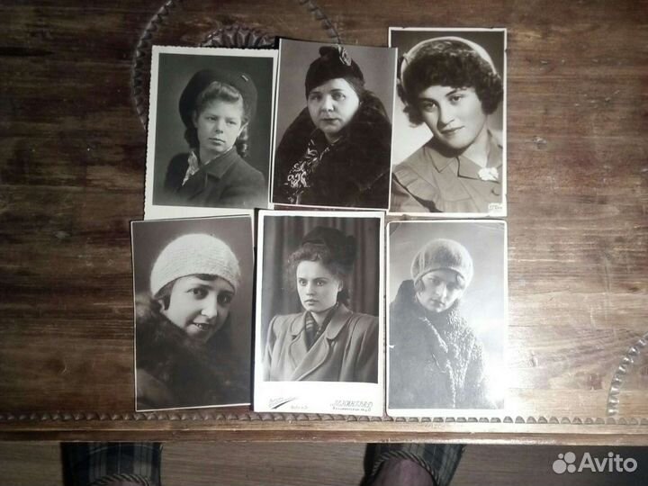 Фото / шапочка/1930/50 г. СССР 6 штук