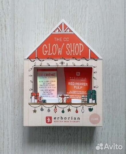 Erborian Набор CC крем для лица Red Pepper Гель