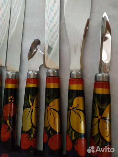 Кухонный набор. Хохлома. СССР