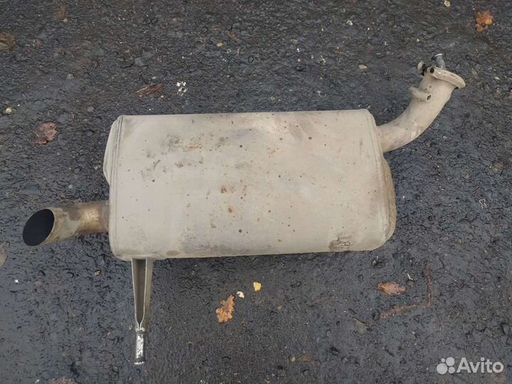 Глушитель на Peugeot 407 пежо задняя банка