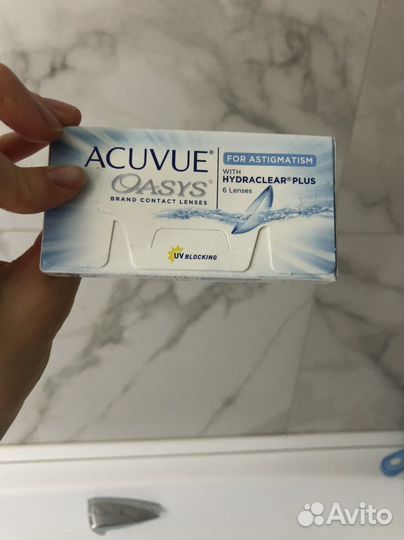 Линзы acuvue oasys двухнедельные астигматические