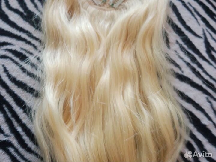 Накладка из натуральных волос