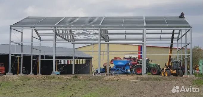 Ангар 20х24х5м, 480 кв.м., производственное здание