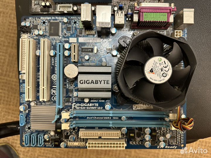 Материнская плата GigaByte GA-G41MT-D3