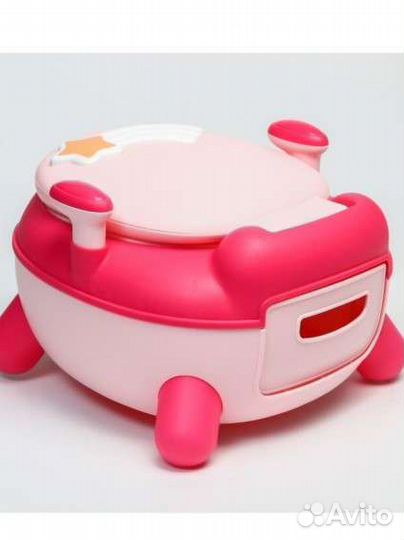 Горшок звезда розовый