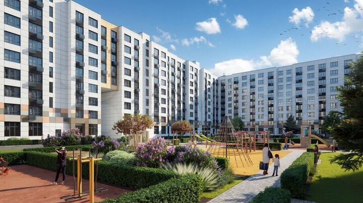 2-к. квартира, 65,1 м², 9/9 эт.