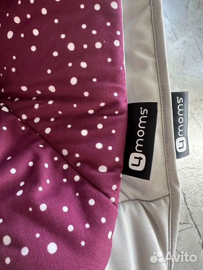 Вкладыш для новорожденного 4 moms New Maroon/Plush